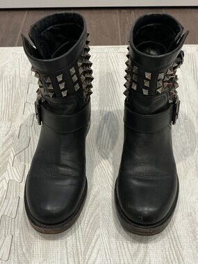 Valentino Rock Stud Boots